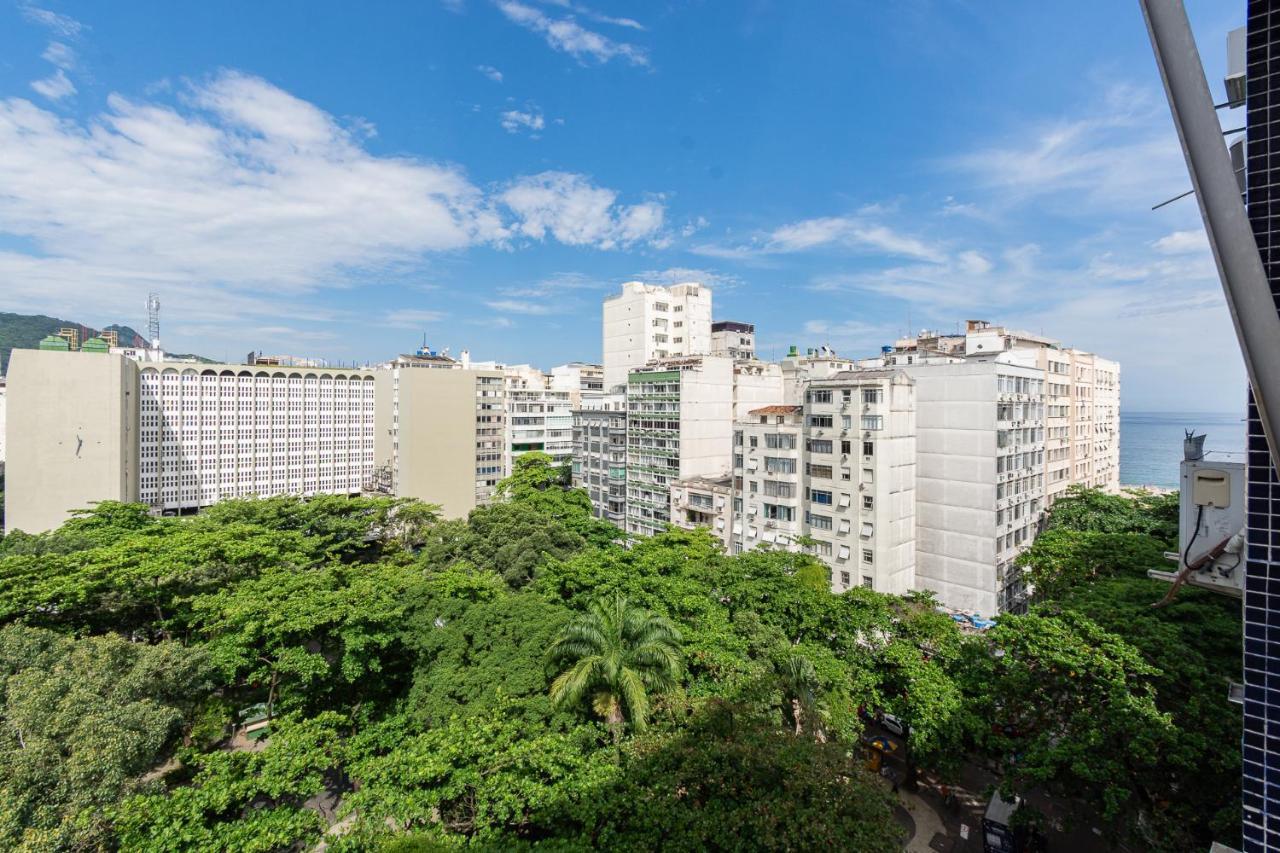Linda Vista Copacabana Quadra Da Praia Rio de Janeiro Bagian luar foto