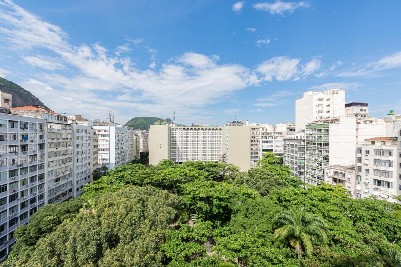 Linda Vista Copacabana Quadra Da Praia Rio de Janeiro Bagian luar foto